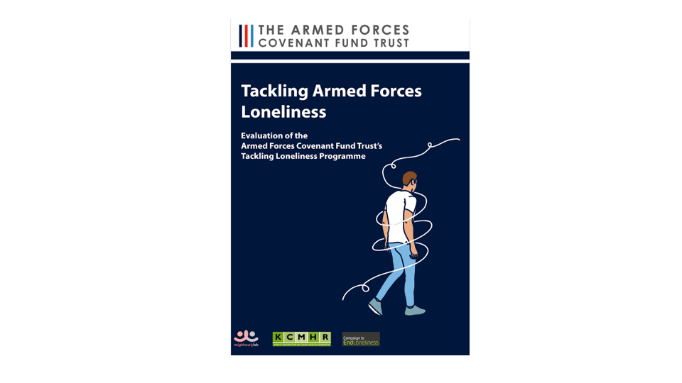 Evaluation report launched exploring Armed Forces loneliness